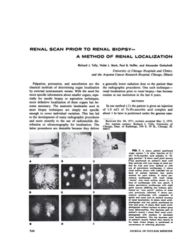 Renal Scan Prior to Renal Biopsyâ€”