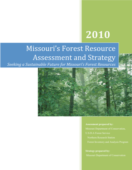 Missouri's Forest Resource Assessment and Strategy