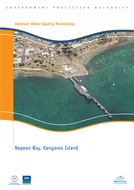 Ambient Water Quality of Nepean Bay, Kangaroo Island: Report No. 1: 1999–2004