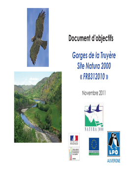 Gorges De La Truyère Site Natura 2000