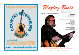 The Web Based Country Music & Line Dance Magazine