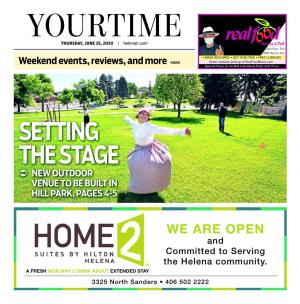 Setting the Stage  New Outdoor Venue to Be Built in Hill Park, Pages 4-5
