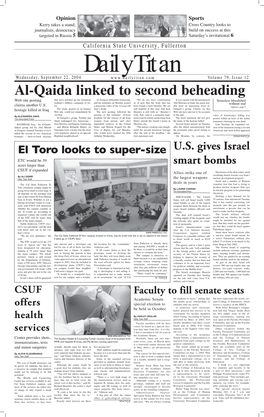 Al-Qaida Linked to Second Beheading