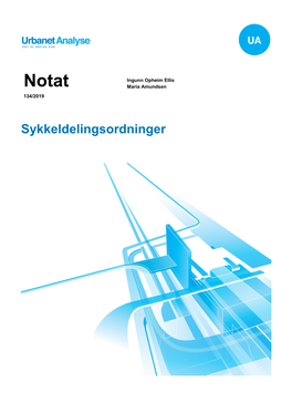 Uanotat 134 2019 Sykkeldelingsordninger