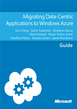 Migrating Data-Centric Applications to Windows Azure
