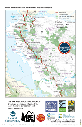 Download the East Bay Trail Map (PDF)