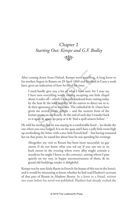 Chapter 2: Starting Out: Kempe and G.F. Bodley