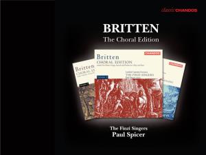 Britten the Choral Edition