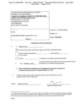 Case 21-10269-ABA Doc 221 Filed 02/15/21