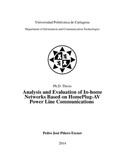 Homeplug-AV Power Line Communications