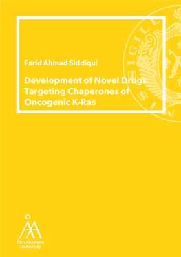Development of Novel Drugs Targeting Chaperones of Oncogenic K-Ras
