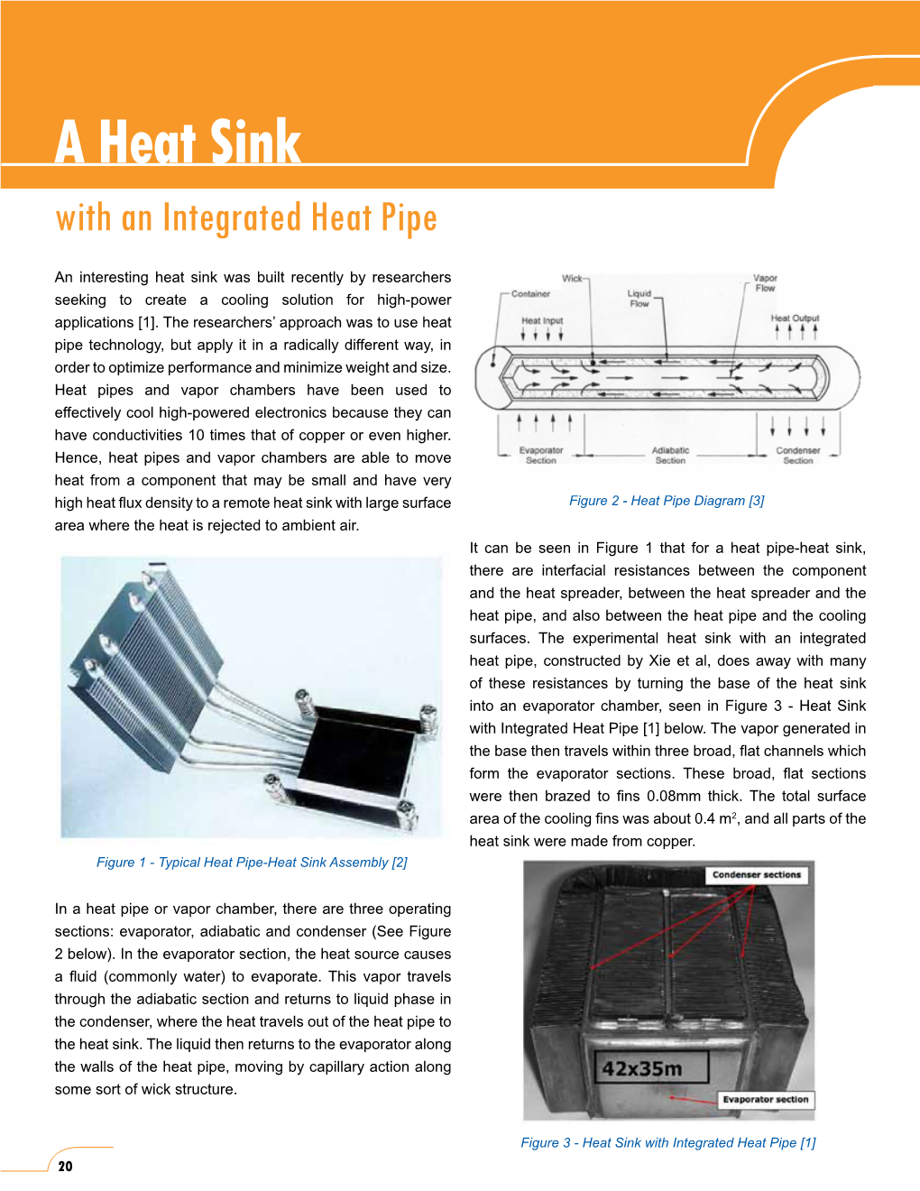 A Heat Sink with an Integrated Heat Pipe