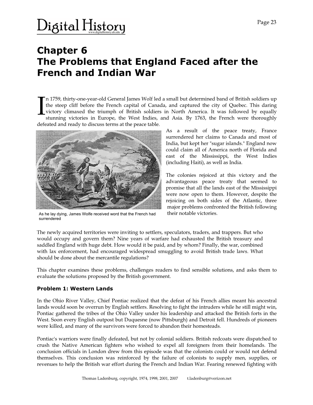 Problems England Faced After the French and Indian