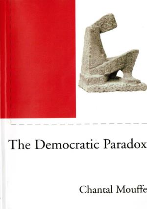The Democratic Paradox •