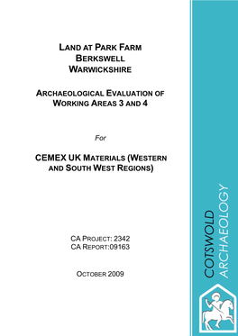 Cemex Uk Materials (Western and South West Regions)