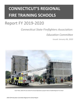 Connecticut's Regional Fire Training Schools