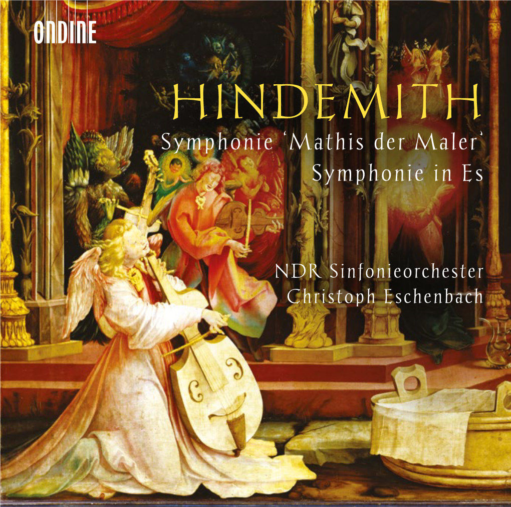 HINDEMITH Symphonie ‘Mathis Der Maler’ Symphonie in Es