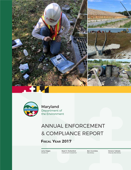 Annual Enforcement & Compliance Report