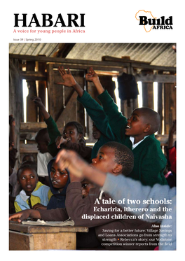 A Tale of Two Schools: Echariria, Itherero and the Displaced Children of Naivasha
