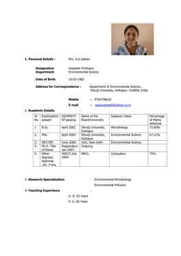 Biodata A.S.Jadhav .Pdf