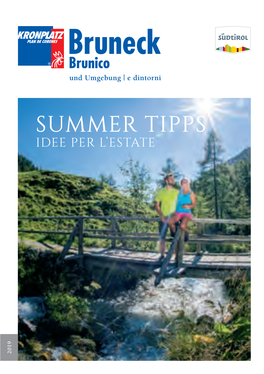 Summer Tipps | Idee Per L’Estate | 3 Holidaypass Bruneck/Brunico HOLIDAYPASS PREMIUM Holidaypass Bruneck/Brunico