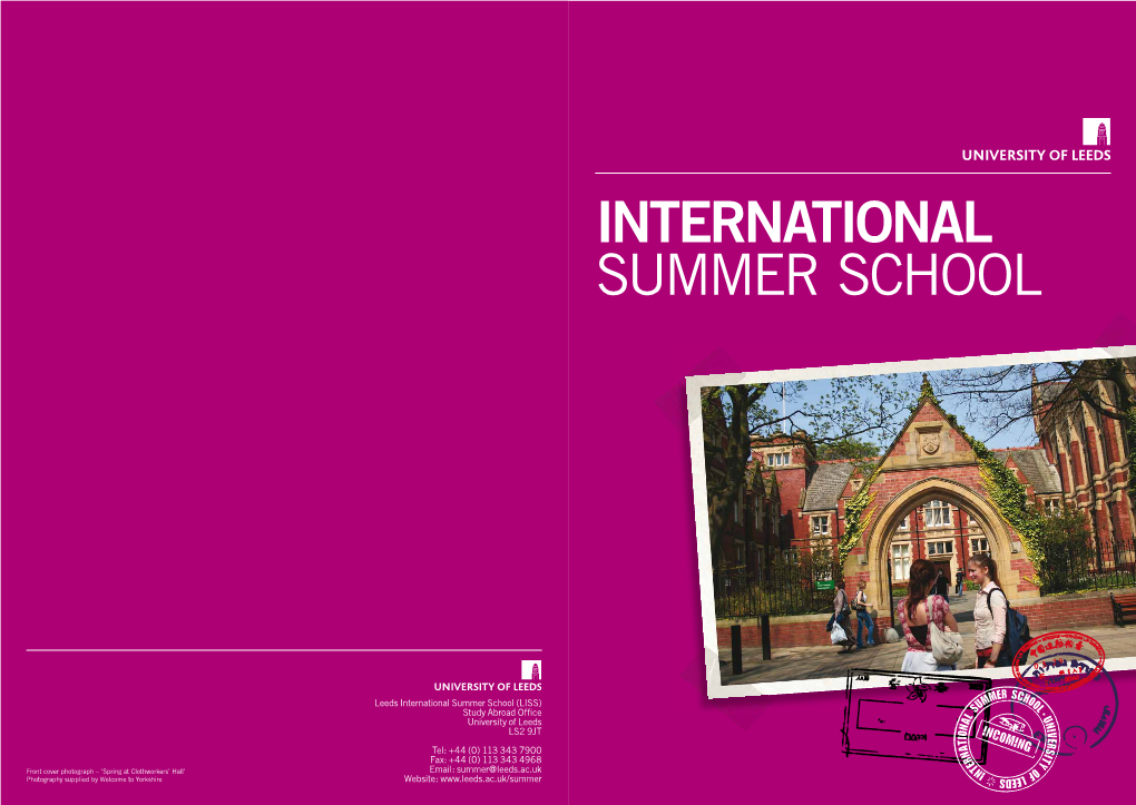 International Summer School