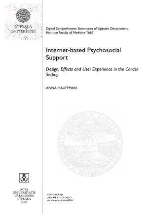 Internet-Based Psychosocial Support
