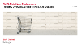 EMEA Retail and Restaurants Industry Overview, Credit Trends, and Outlook Oct