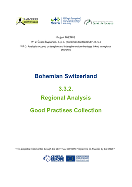 Bohemian Switzerland 3.3.2. Regional Analysis Good Practises Collection
