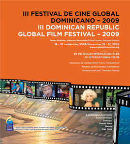 2009 III Dominican Republic Global Film Festival