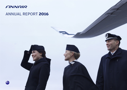 Annual Report 2016 Finnair Annual Report 2016 2