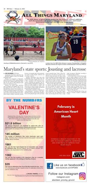 Maryland's State Sports: Jousting and Lacrosse