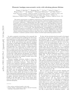 Arxiv:1901.04129V1 [Quant-Ph] 14 Jan 2019