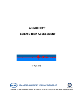 Akinci Hepp Seismic Risk Assessment