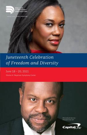 Juneteenth Celebration of Freedom and Diversity