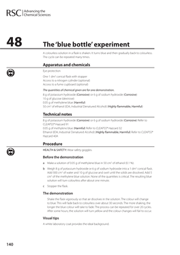 The 'Blue Bottle' Experiment