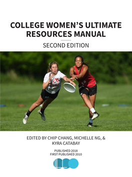 College Women's Ultimate Resources Manual