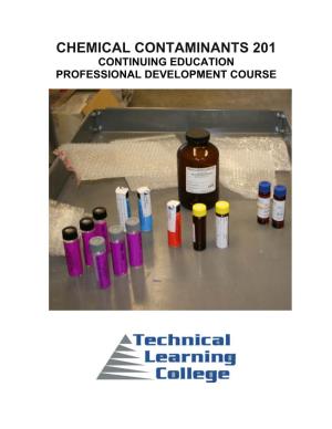 Chemical Contaminants 201 Continuing Education Professional Development Course