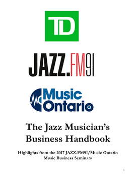 The Jazz Musician's Business Handbook