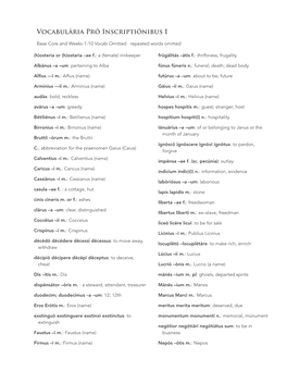 Epigraphy Day 1-Alphabetical