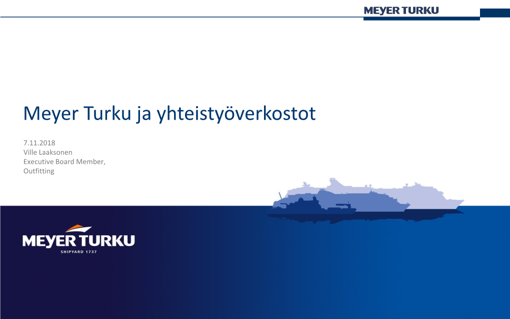 Meyer Turku Company Presentation