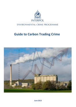 Guide to Carbon Trading Crime