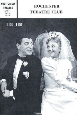Program for "I Do I Do" at Auditorium Theatre, April 8-13, 1968