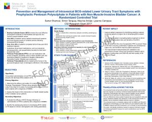 Prevention and Management of Intravesical BCG-Related Lower Urinary Tract Symptoms with Prophylactic Pentosan Polysulphate In