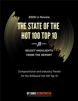 Highlights No #1: State of the Hot 100 Q4 2020