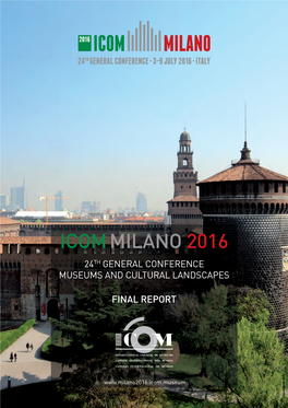 Pdf Icom Milan 2016