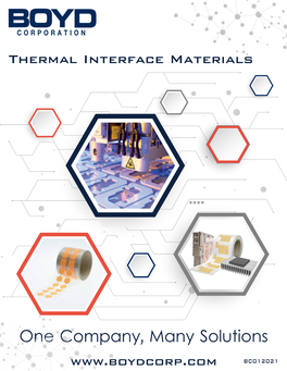 Thermal Interface Material Catalog