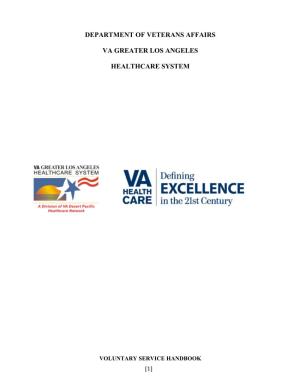 Department of Veterans Affairs Va Greater Los