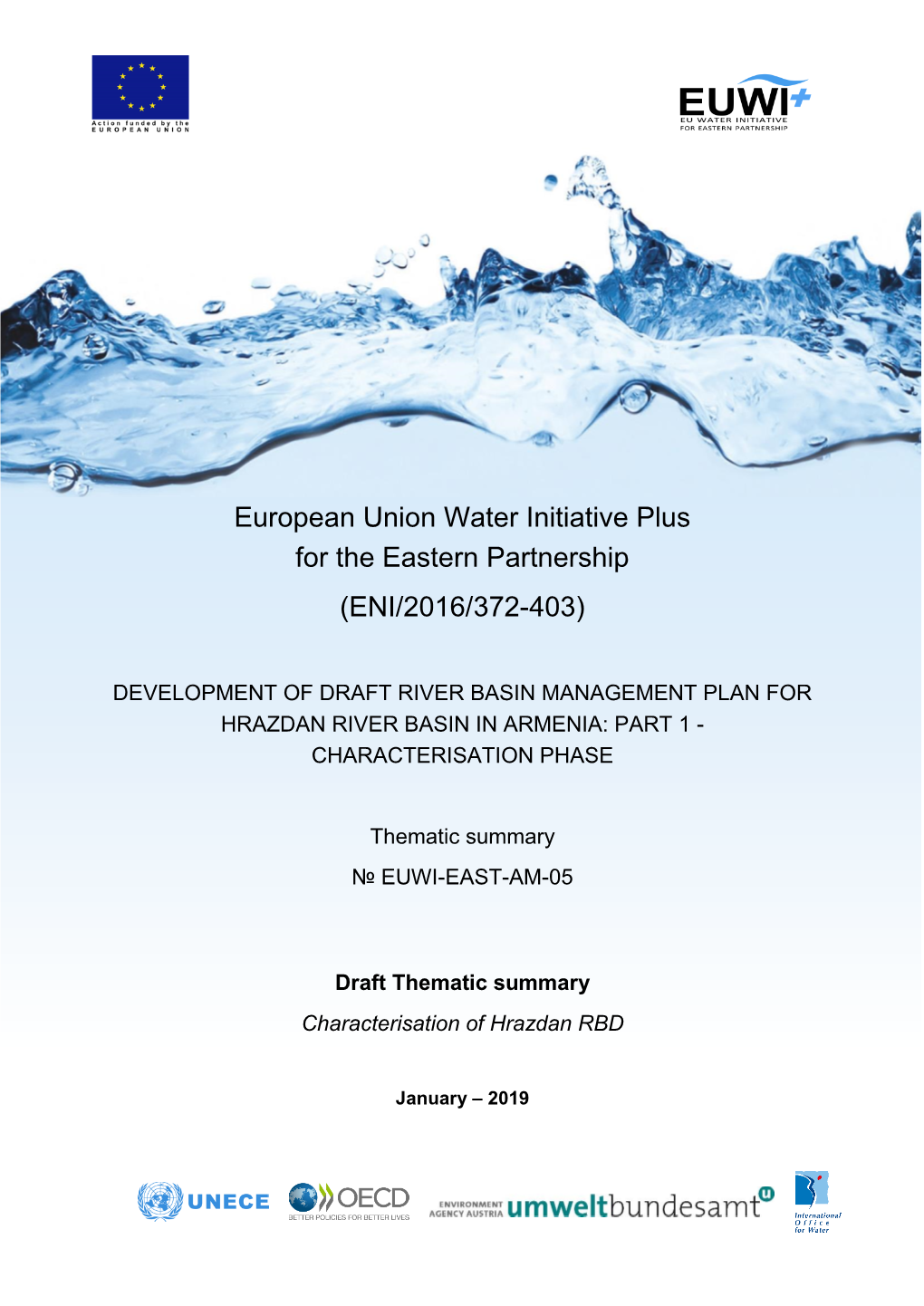 European Union Water Initiative Plus for the Eastern Partnership (ENI/2016/372-403)