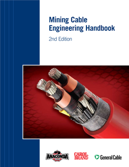 Mining Cable Engineering Handbook 2Nd Edition Table of Contents